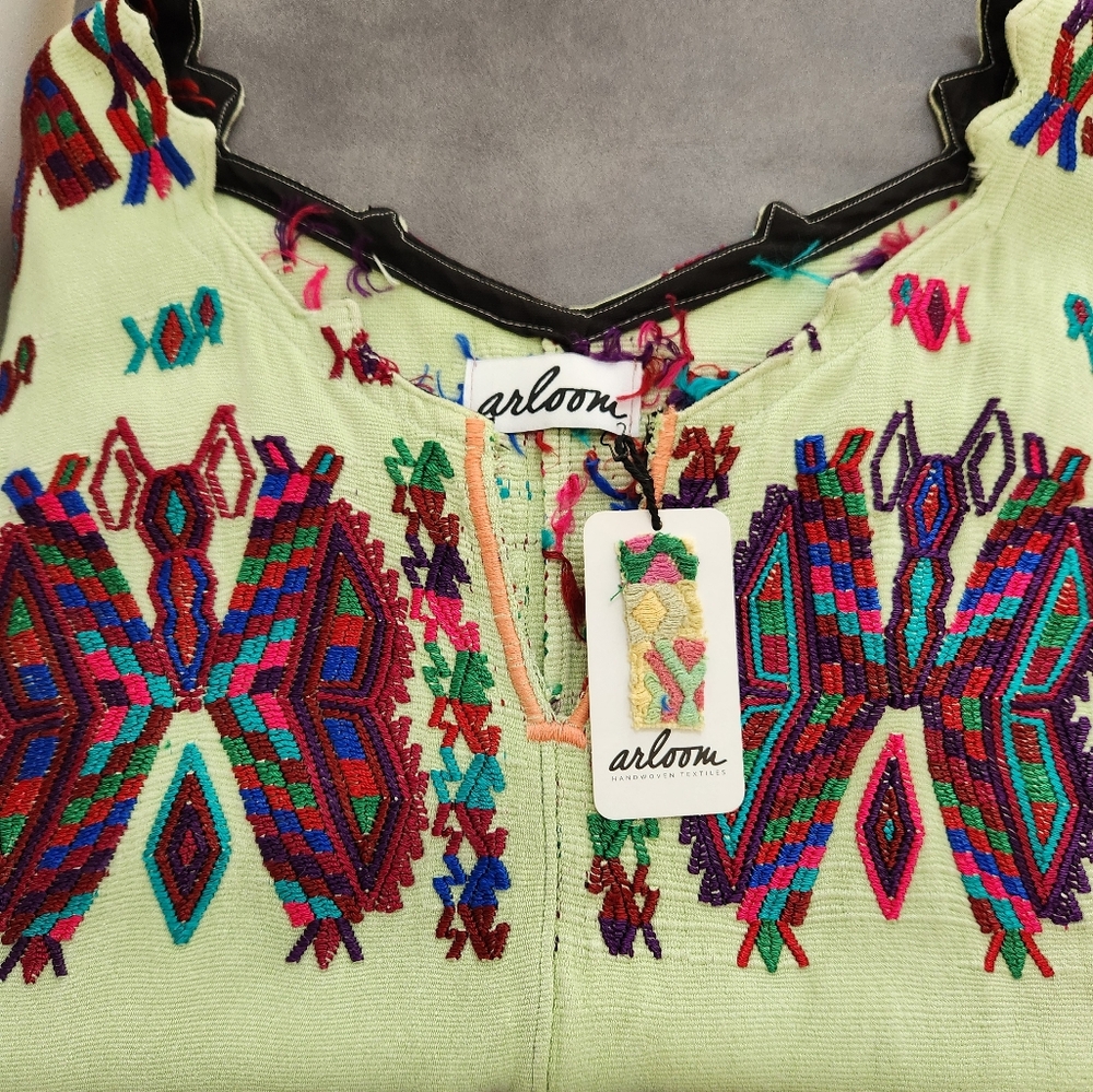 Colorful Embroidered Top - Picture 2 of 4